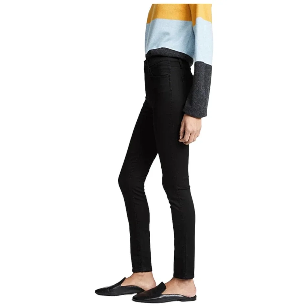 Madewell High Rise Skinny Skinny Carbondale B1799 Black Jeans 28 - Picture 11 of 12
